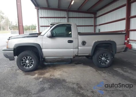 2005 Chevrolet Silverado 1500 Ls из США, поврежденный, VIN 1GCEK14V95Z271105